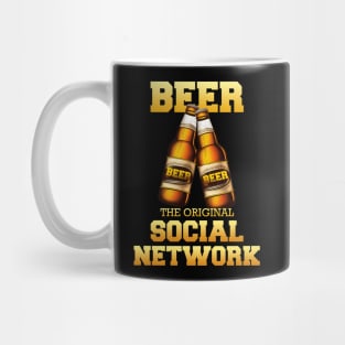 Beer - The original social network Mug